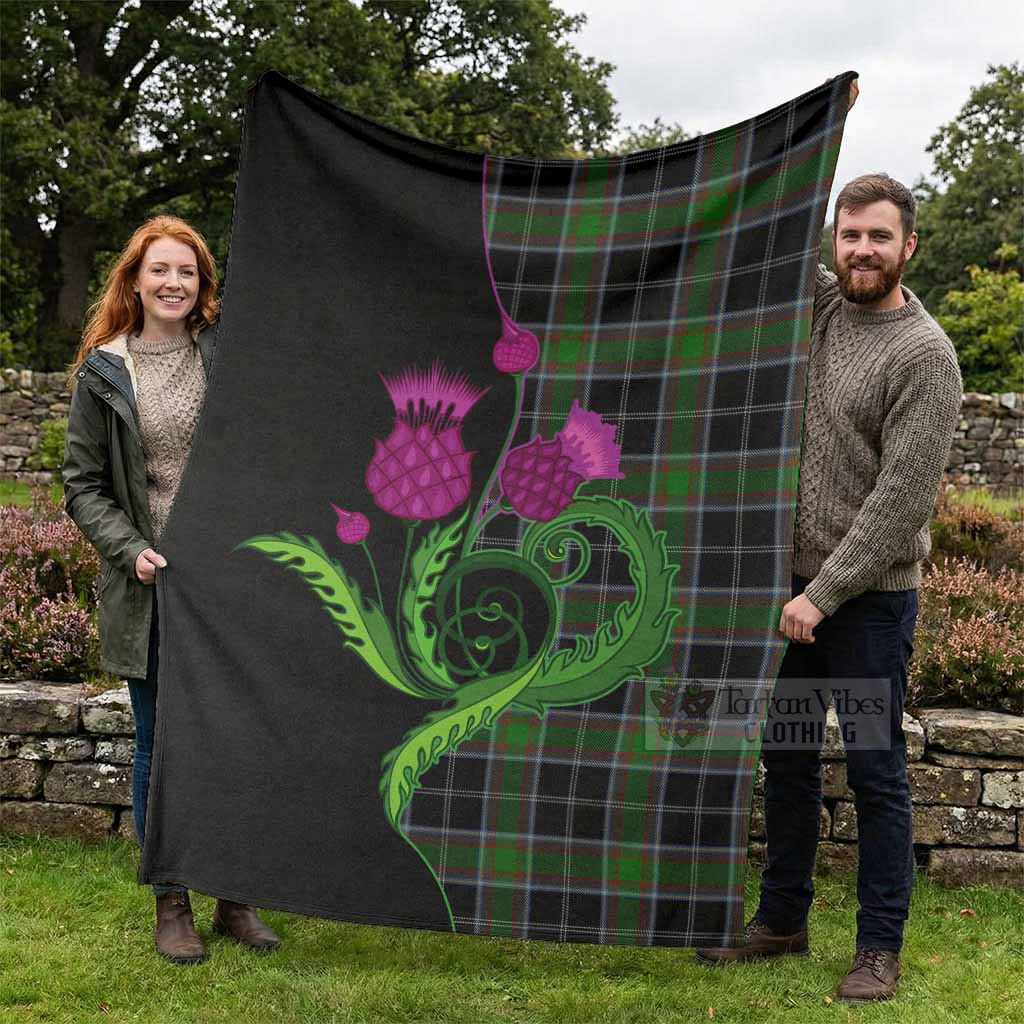 Webster Tartan Blanket Traditional Scottish Thistle - Tartan Vibes Clothing