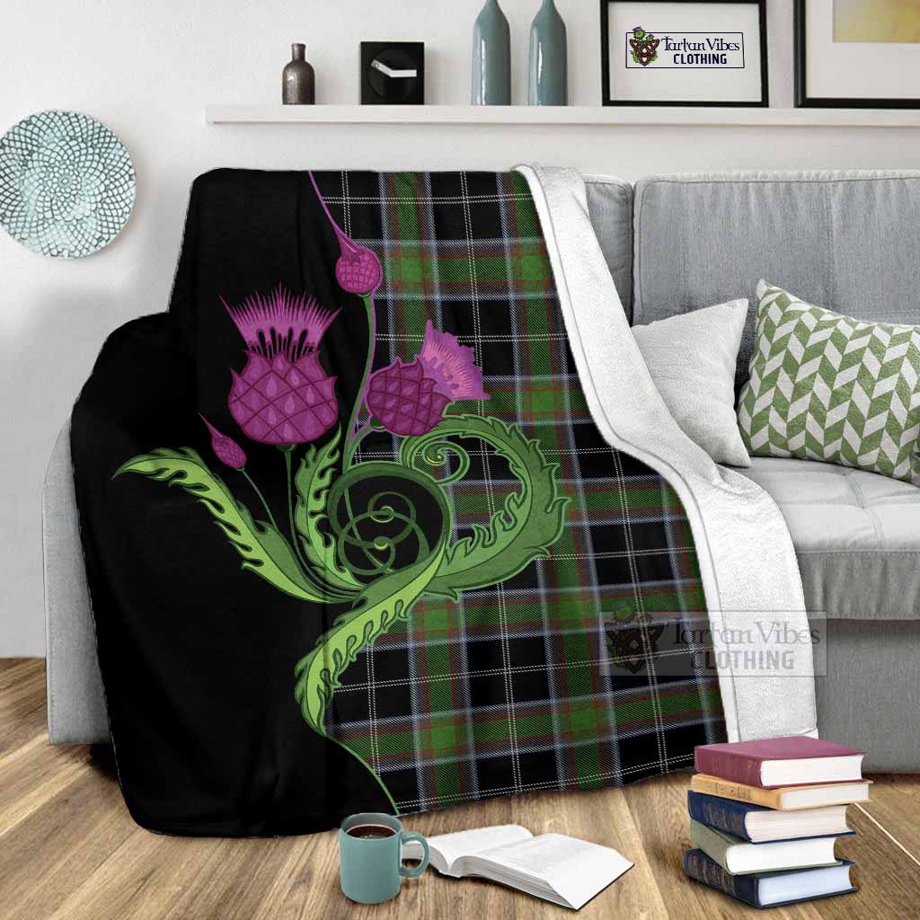 Webster Tartan Blanket Traditional Scottish Thistle - Tartan Vibes Clothing
