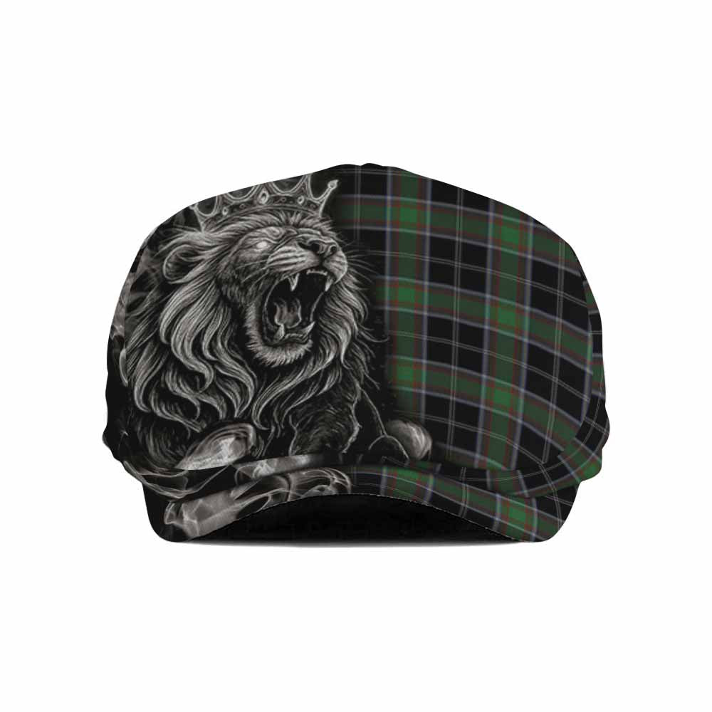 Webster Tartan Flat Cap, Jeff Cap Roaring Lion Heritage Flat Cap - Tartan Vibes Clothing