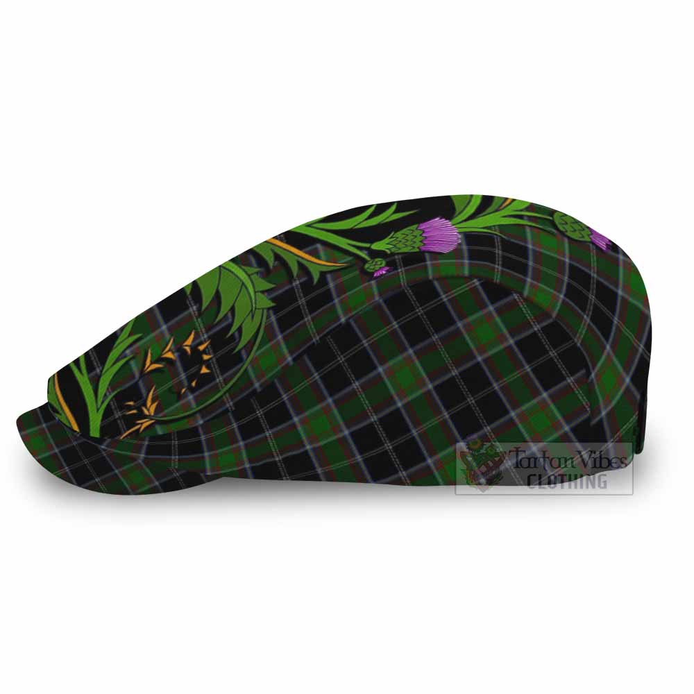 Webster Tartan Flat Cap, Jeff Cap Scottish Thistle Pride Heritage Art - Tartan Vibes Clothing