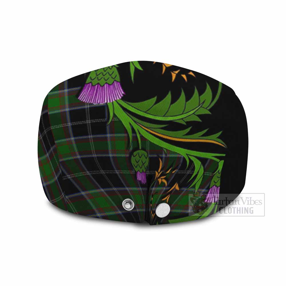 Webster Tartan Flat Cap, Jeff Cap Scottish Thistle Pride Heritage Art - Tartan Vibes Clothing