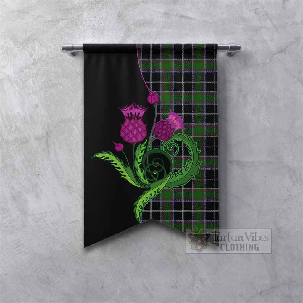 Webster Tartan Gonfalon Traditional Scottish Thistle Fishtail - Tartan Vibes Clothing