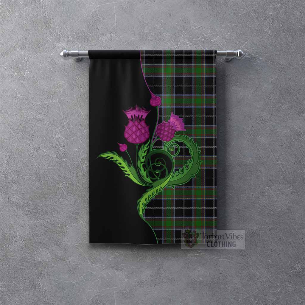 Webster Tartan Gonfalon Traditional Scottish Thistle Rectangle - Tartan Vibes Clothing