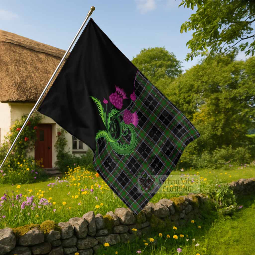 Webster Tartan House Flag Traditional Scottish Thistle - Tartan Vibes Clothing
