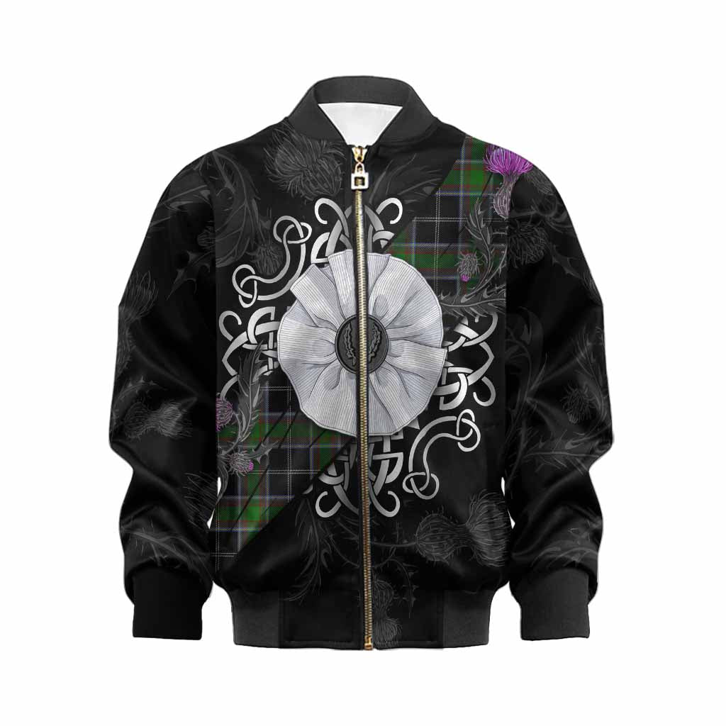 Webster Tartan Kid Bomber Jacket Jacobite White Rose Kid XS - Tartan Vibes Clothing