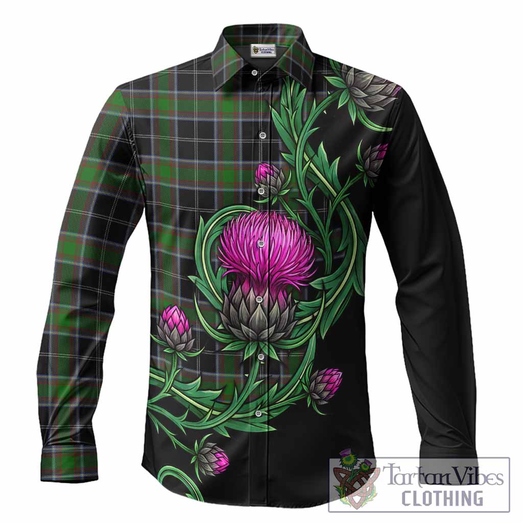 Webster Tartan Long Sleeve Button Shirts Resilient Scottish Thistle