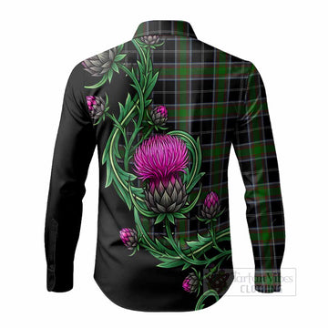 Webster Tartan Long Sleeve Button Shirts Resilient Scottish Thistle