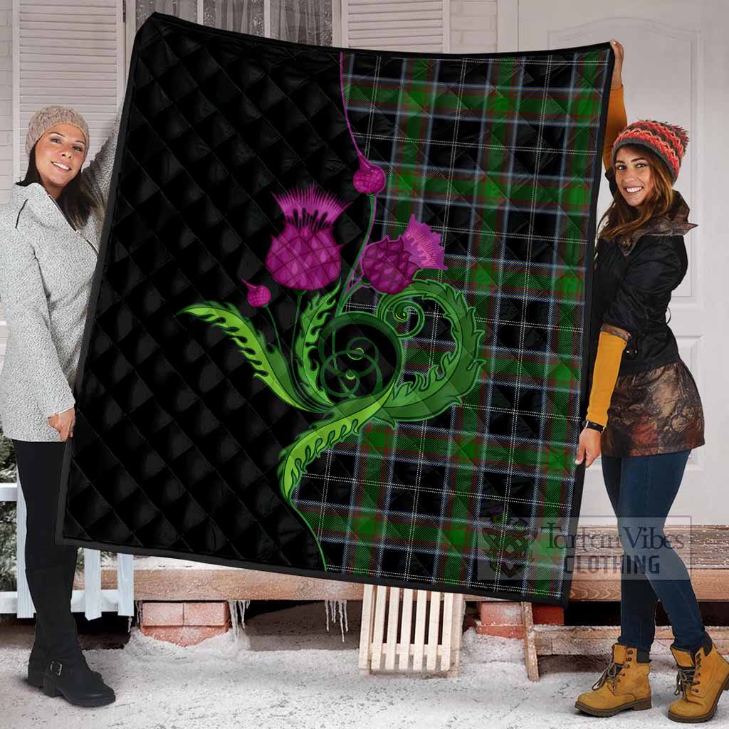 Webster Tartan Premium Quilt Traditional Scottish Thistle - Tartan Vibes Clothing