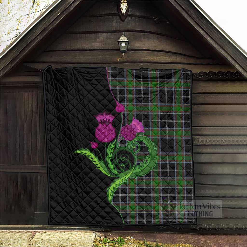 Webster Tartan Premium Quilt Traditional Scottish Thistle - Tartan Vibes Clothing