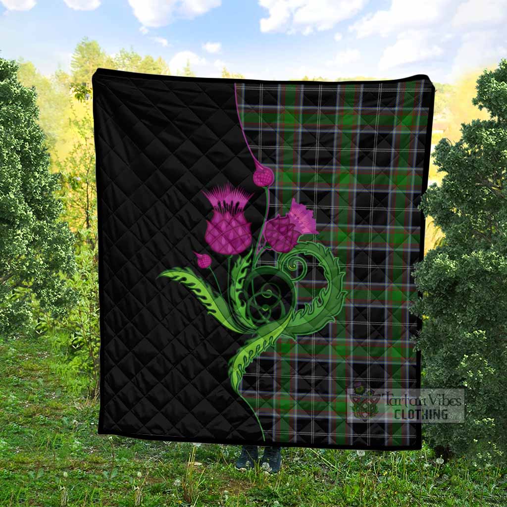 Webster Tartan Premium Quilt Traditional Scottish Thistle - Tartan Vibes Clothing