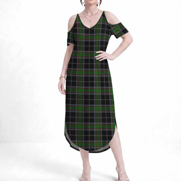 Webster Tartan Summer Maxi Dress - Tartan Vibes Clothing