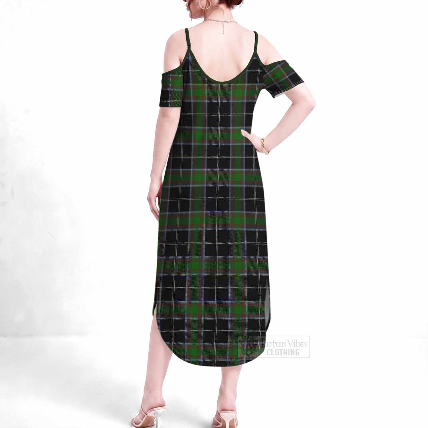 Webster Tartan Summer Maxi Dress - Tartan Vibes Clothing