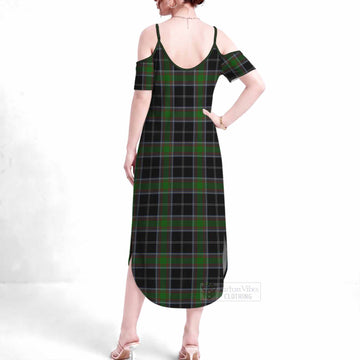 Webster Tartan Summer Maxi Dress - Tartan Vibes Clothing