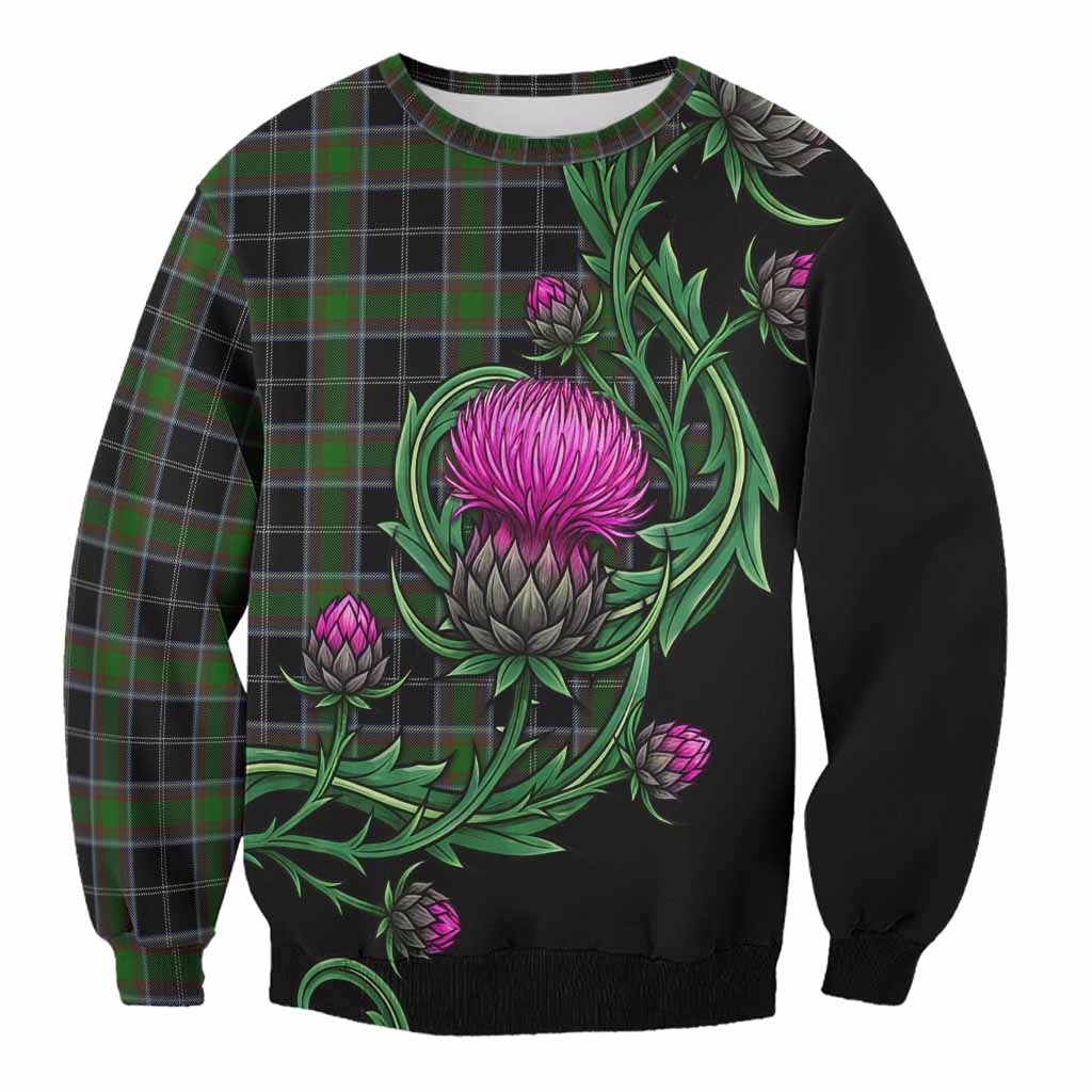 Webster Tartan Sweatshirt Resilient Scottish Thistle Unisex - Tartan Vibes Clothing