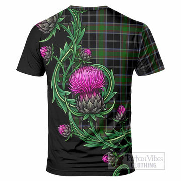Webster Tartan T-Shirt Resilient Scottish Thistle - Tartan Vibes Clothing