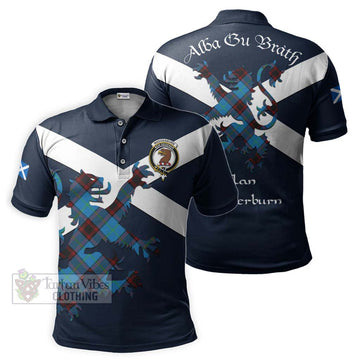 Wedderburn Tartan Lion Rampant Polo Shirt Proudly Display Your Heritage with Alba Gu Brath and Clan Name Kid - Tartan Vibes Clothing