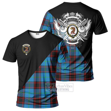Wedderburn Tartan T-Shirt with Family Crest and Military Logo Style Kid's Shirt - Tartan Vibes Clothing