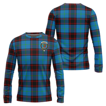 Wedderburn Tartan Long Sleeve T-Shirt with Family Crest Unisex - Tartan Vibes Clothing