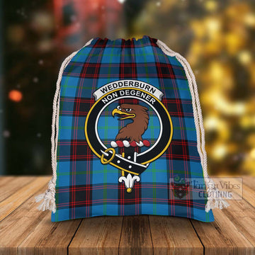 Wedderburn Tartan Christmas Santa's Bag with Family Crest - Tartan Vibes Clothing