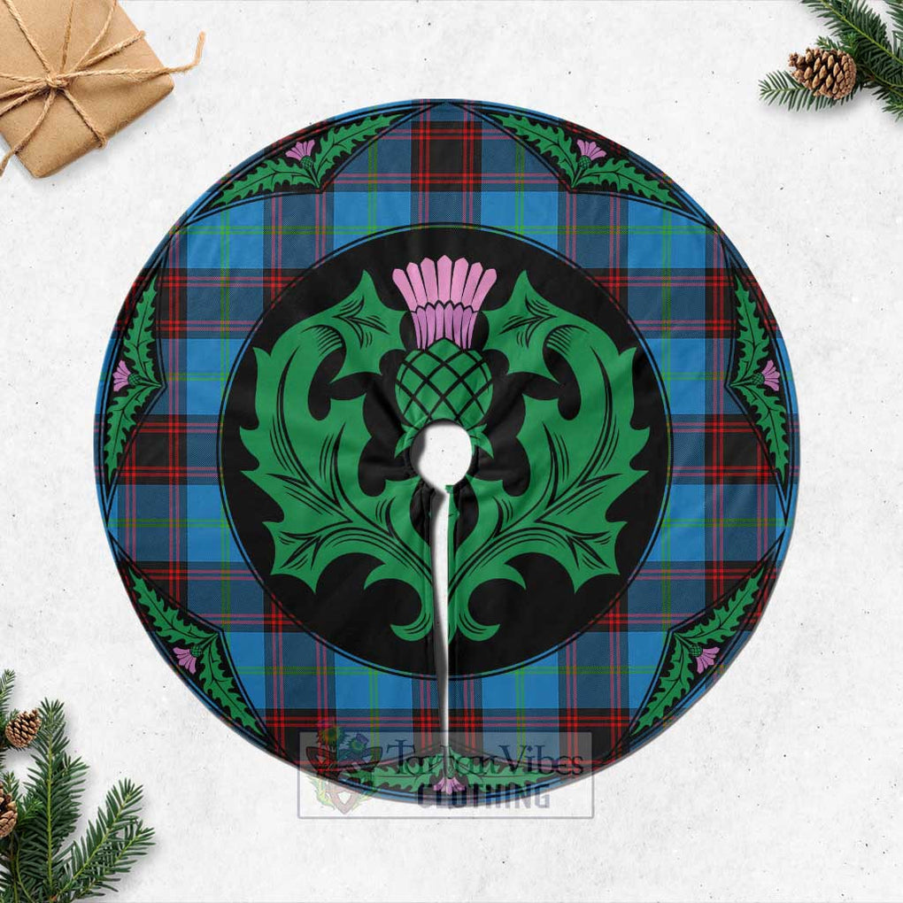 Wedderburn Tartan Christmas Tree Skirt Scottish Thistle Style Casual Tree Skirts - Tartan Vibes Clothing