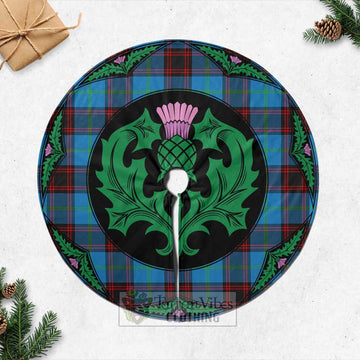 Wedderburn Tartan Christmas Tree Skirt Scottish Thistle Style Casual Tree Skirts - Tartan Vibes Clothing