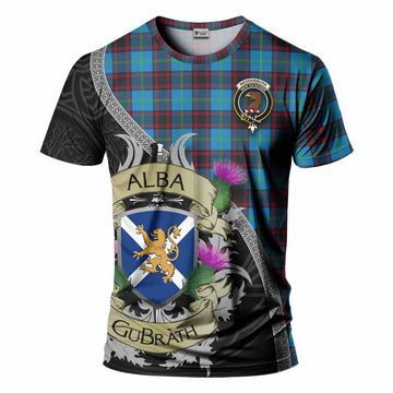 Wedderburn Tartan Family Crest T-Shirt Lion Rampant Royal Thistle Shield Celtic Inspired Kid's Shirt - Tartan Vibes Clothing