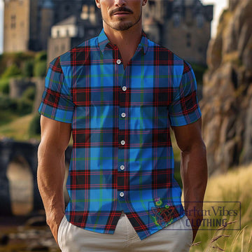 Wedderburn Tartan Cotton Hawaiian Shirt Kid - Tartan Vibes Clothing