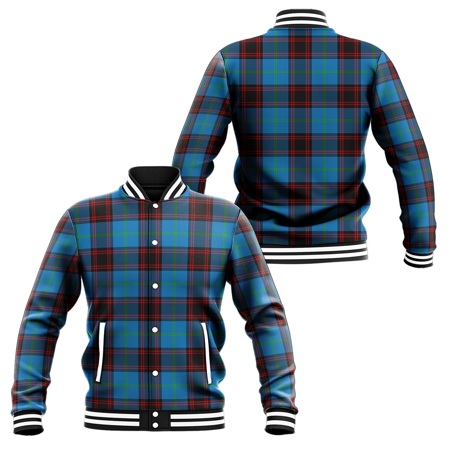 Wedderburn Tartan Baseball Jacket Unisex - Tartan Vibes Clothing