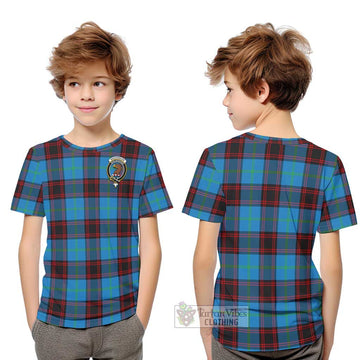Wedderburn Tartan Kid T-Shirt with Family Crest Youth XL Size14 - Tartan Vibes Clothing