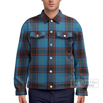 Wedderburn Tartan Unisex Lapel Cotton Jacket Unisex - Tartan Vibes Clothing