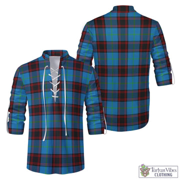 Wedderburn Tartan Men's Scottish Traditional Jacobite Ghillie Kilt Shirt Men - Tartan Vibes Clothing