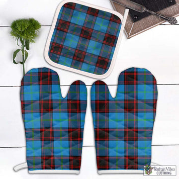 Wedderburn Tartan Combo Oven Mitt & Pot-Holder Combo 2 Oven Mitt & 1 Pot-Holder Black - Tartan Vibes Clothing