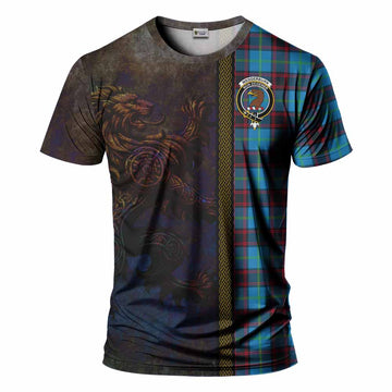 Wedderburn Tartan Family Crest T-Shirt Alba Gu Brath Be Brave Lion Ancient Style Kid's Shirt - Tartan Vibes Clothing