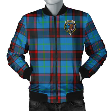 Wedderburn Tartan Bomber Jacket with Family Crest Unisex - Tartan Vibes Clothing