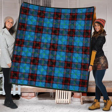Wedderburn Tartan Quilt Super King Quilt 91" x 110" - Tartan Vibes Clothing