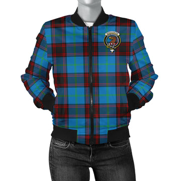 Wedderburn Tartan Bomber Jacket with Family Crest - Tartan Vibes Clothing