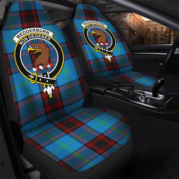 Wedderburn Tartan Car Seat Cover with Family Crest - Tartan Vibes Clothing