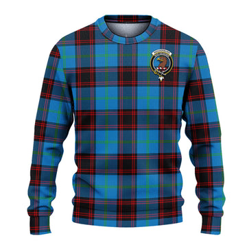 Wedderburn Tartan Ugly Sweater with Family Crest - Tartan Vibes Clothing