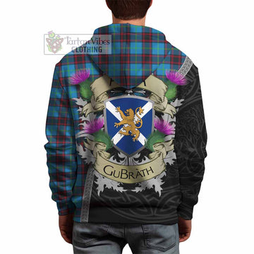 Wedderburn Tartan Family Crest Hoodie Lion Rampant Royal Thistle Shield Celtic Inspired - Tartan Vibes Clothing