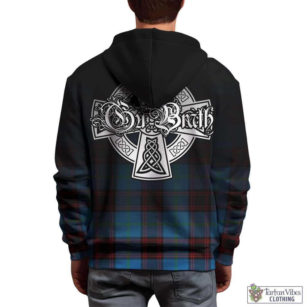 Wedderburn Tartan Hoodie Featuring Alba Gu Brath Family Crest Celtic Inspired - Tartan Vibes Clothing