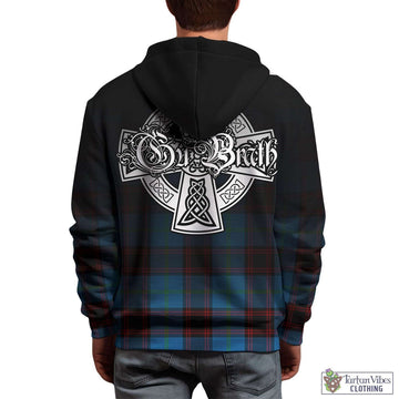 Wedderburn Tartan Hoodie Featuring Alba Gu Brath Family Crest Celtic Inspired - Tartan Vibes Clothing