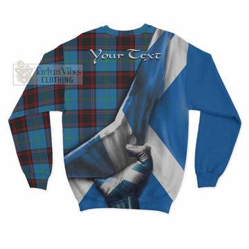Wedderburn Tartan Sweatshirt with Family Crest Scotland Patriotic Style - Tartan Vibes Clothing