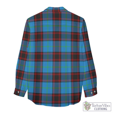 Wedderburn Tartan Women's Casual Shirt with Family Crest - Tartan Vibes Clothing