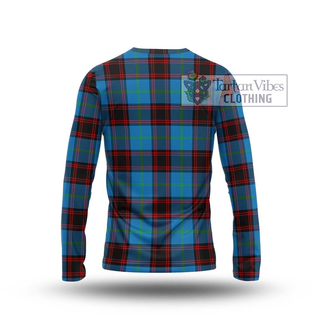 Wedderburn Tartan Long Sleeve T-Shirt with Family Crest DNA In Me Style - Tartan Vibes Clothing