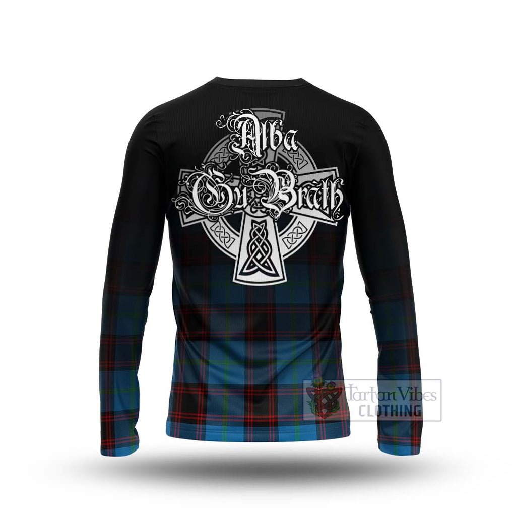 Wedderburn Tartan Long Sleeve T-Shirt Featuring Alba Gu Brath Family Crest Celtic Inspired - Tartan Vibes Clothing