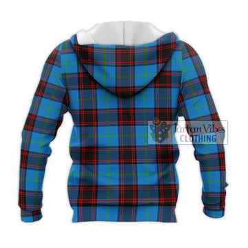 Wedderburn Tartan Knitted Hoodie with Family Crest DNA In Me Style - Tartan Vibes Clothing