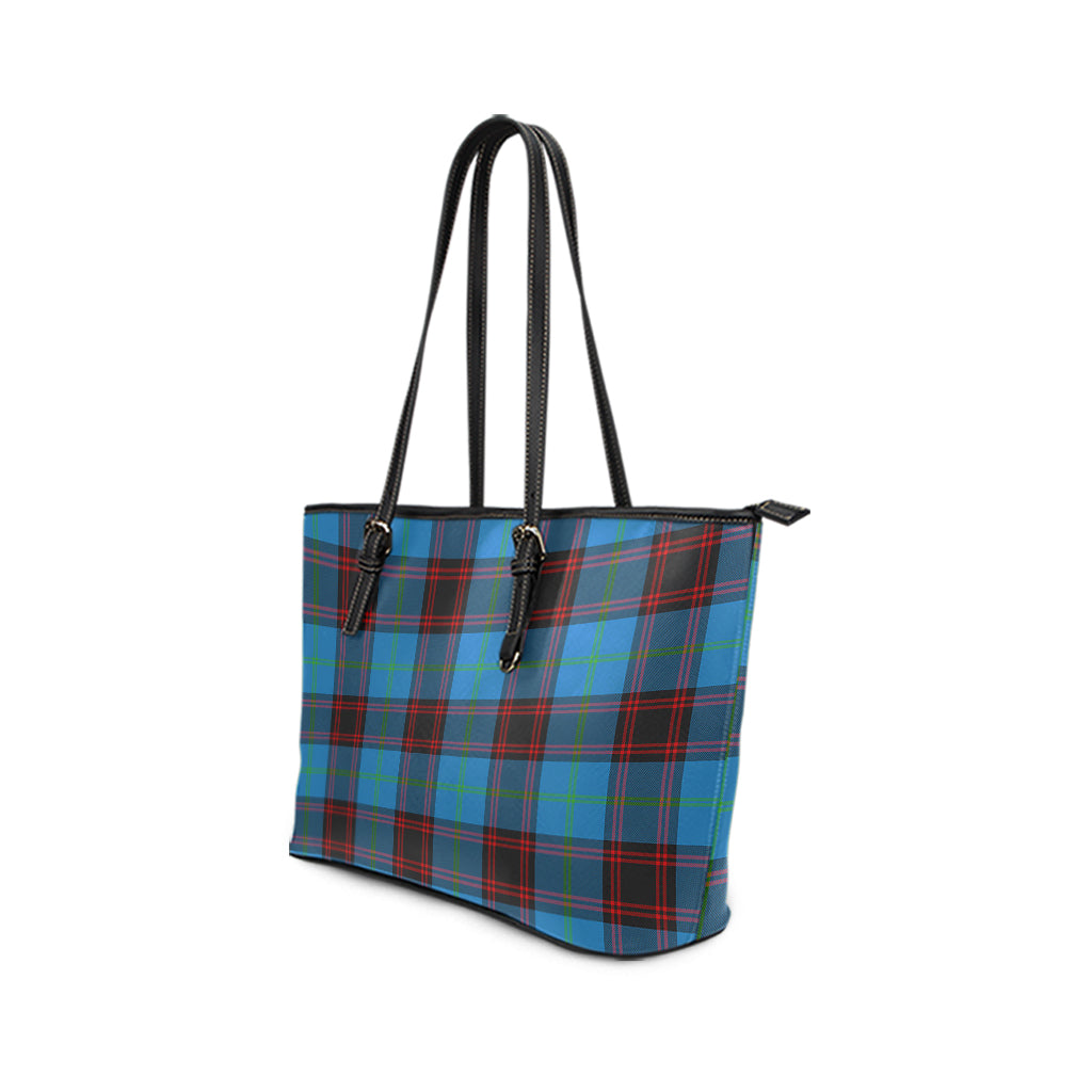 Wedderburn Tartan Leather Tote Bag - Tartan Vibes Clothing
