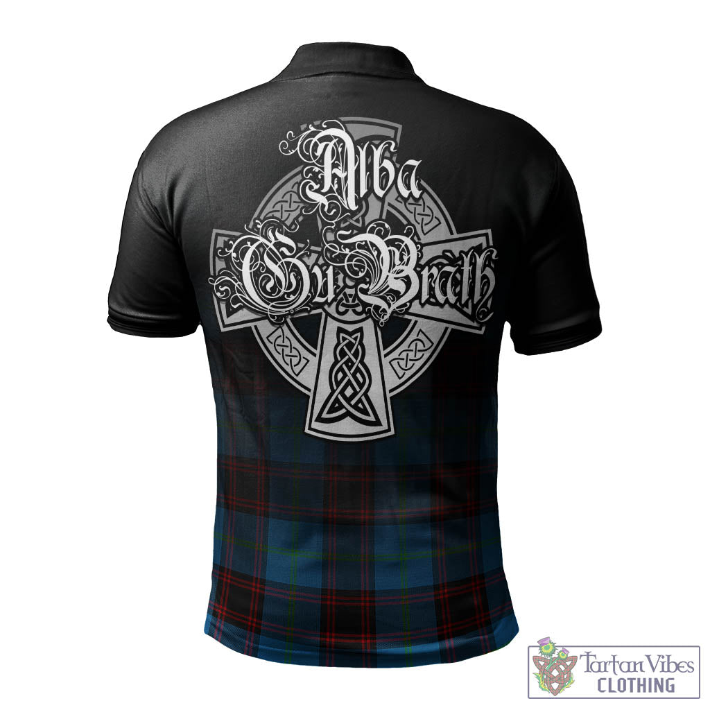 Wedderburn Tartan Polo Shirt Featuring Alba Gu Brath Family Crest Celtic Inspired - Tartan Vibes Clothing