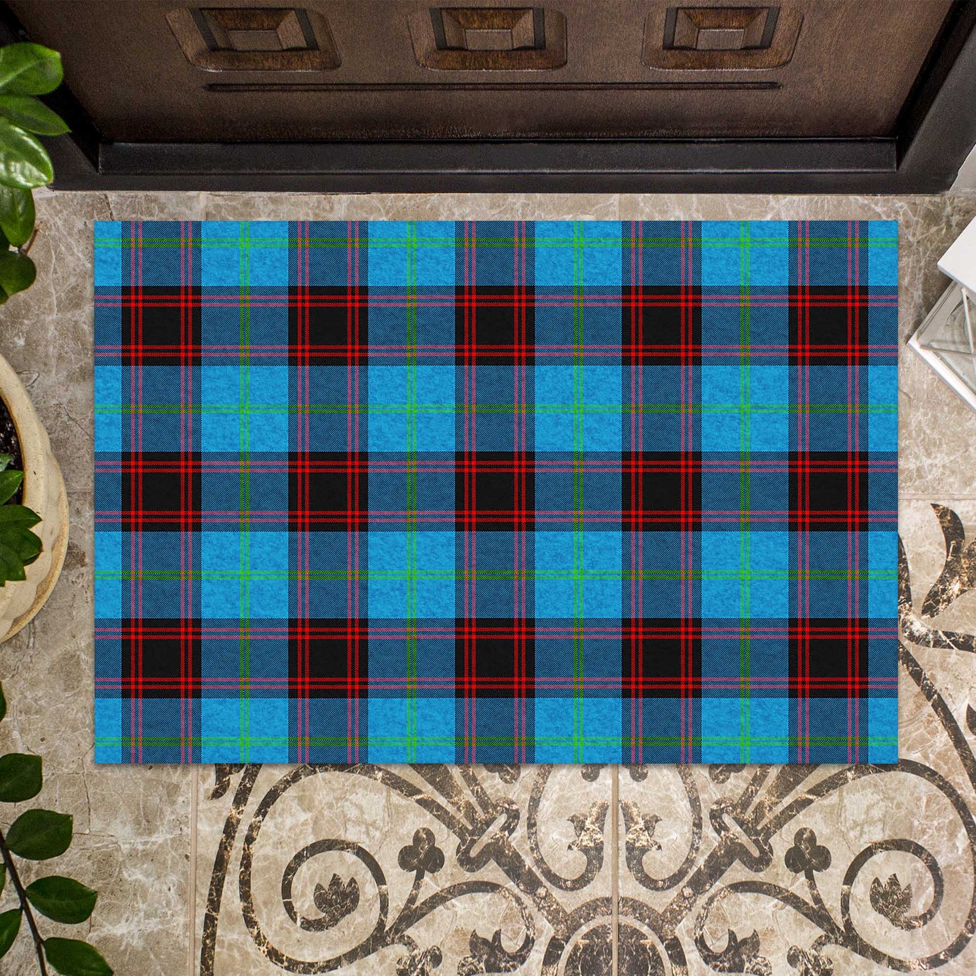 Wedderburn Tartan Rubber Doormat - Tartan Vibes Clothing