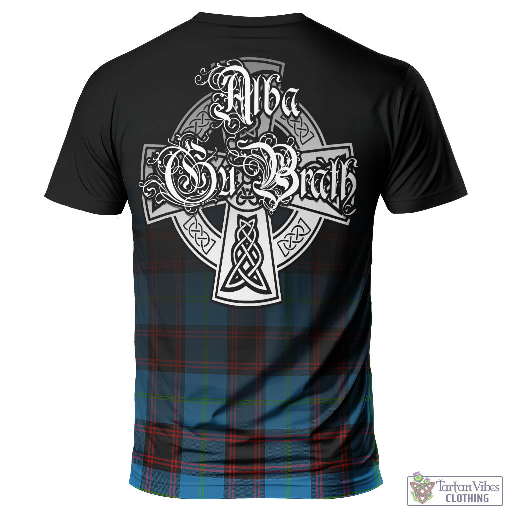 Wedderburn Tartan T-Shirt Featuring Alba Gu Brath Family Crest Celtic Inspired - Tartan Vibes Clothing